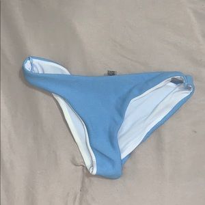 Blue shein bikini bottoms